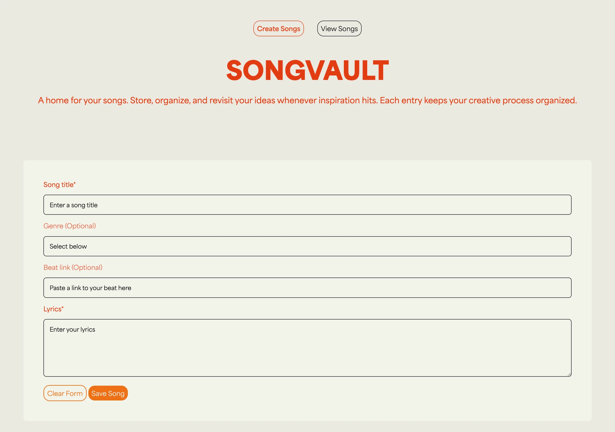 Songvault