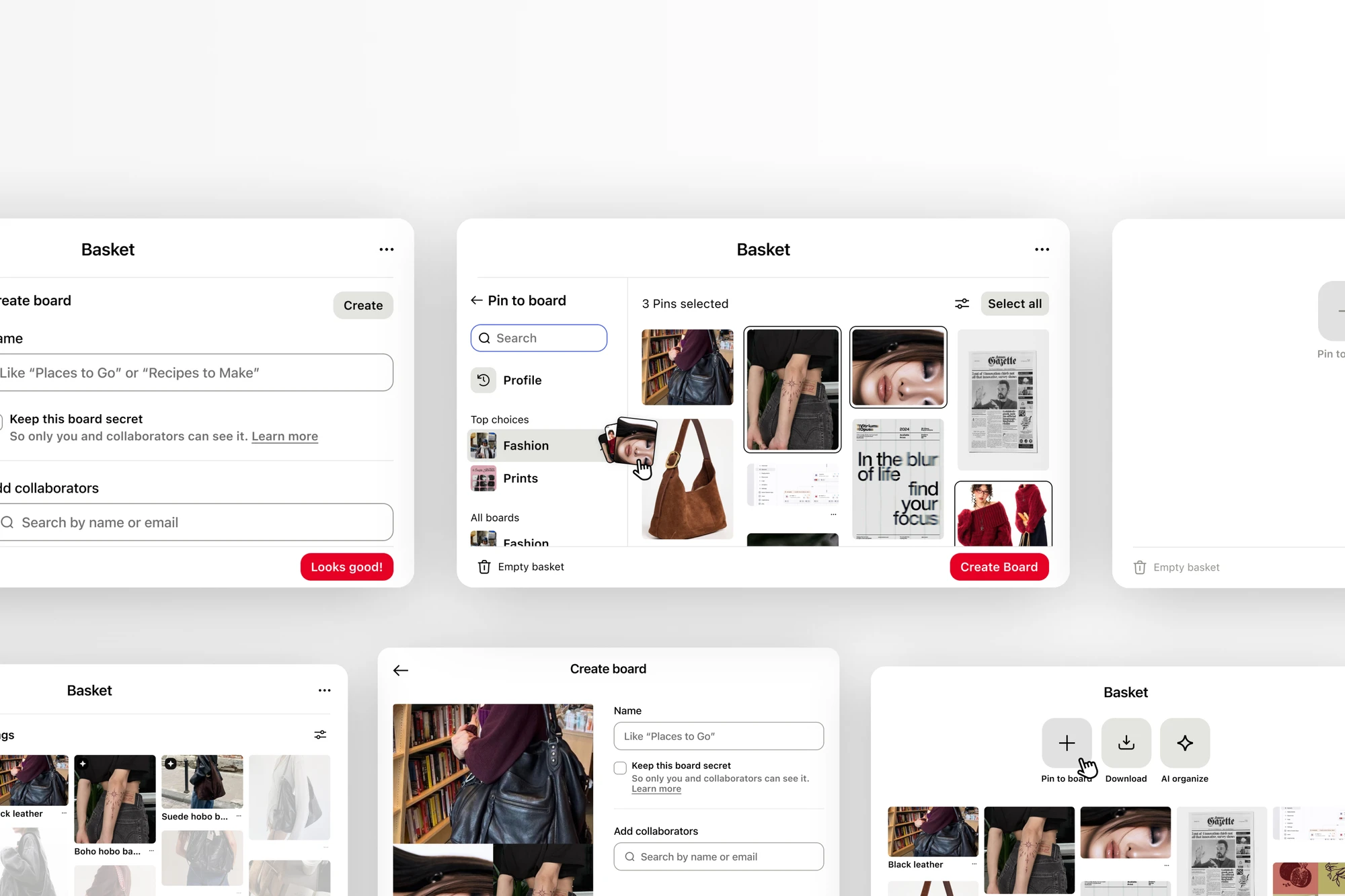 Pinterest Basket